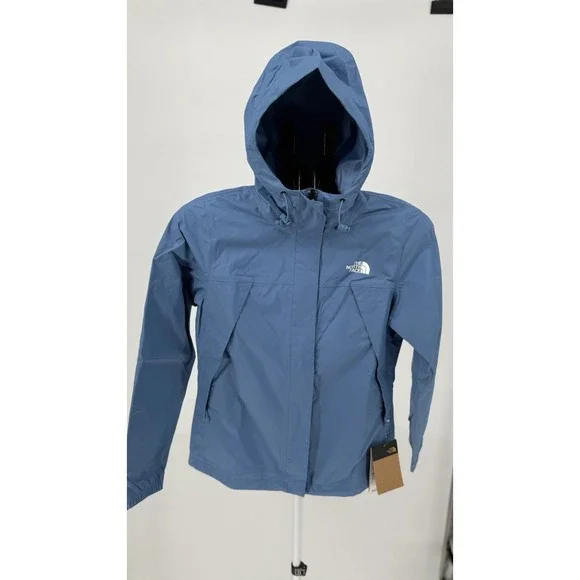 NWT The North Face Womens‎ Antora Rain Hoodie Indigo Stone XS Waterproof Jacket
